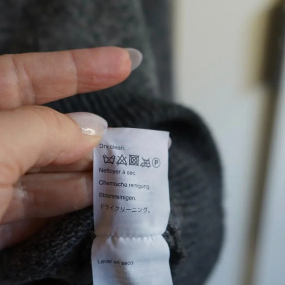 J Crew Mercantile Gray Marled Lambswool Button Up Bomber Jacket Size Extra Large - Picture 6 of 7